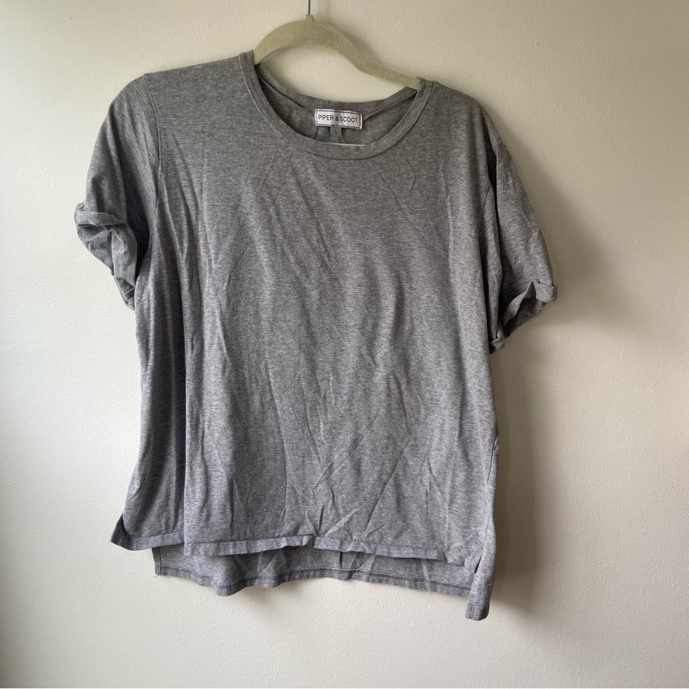 Gray Short Sleeve Tee